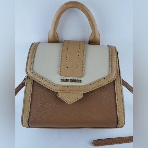 Steve Madden Tan and Cream Women's Bag - Picture 1 of 5